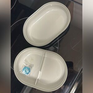 Grey Pet Bowls - Compatible with SureFeed Microchip Feeder